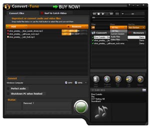 Convert audio files, movies, TV shows, video clips to Zune