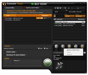 High speed conversion for audio & video files